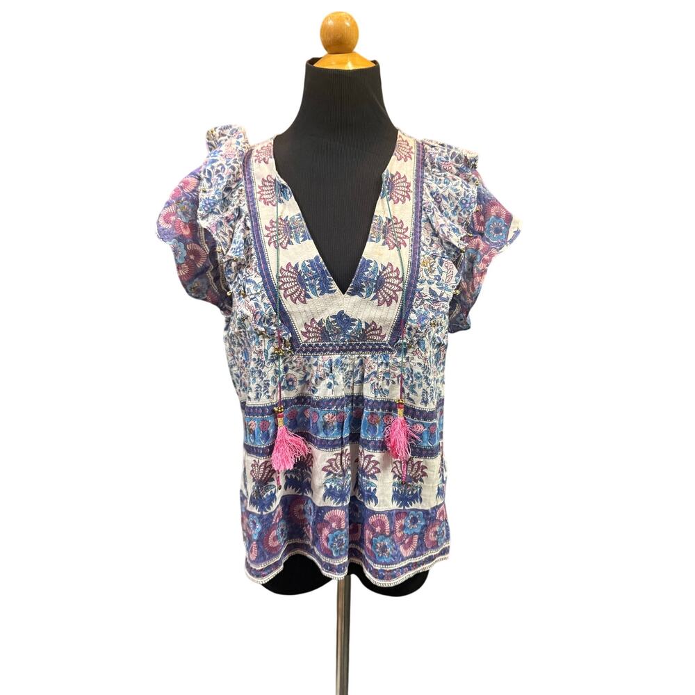 HUNTER BELL BLOUSE SIZE MEDIUM